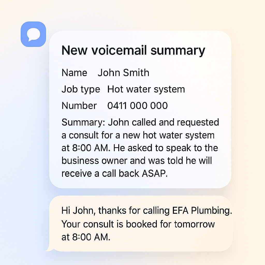 Never check voicemail again